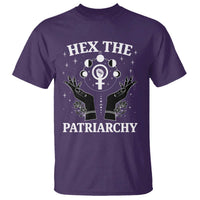 Hex The Patriarchy T Shirt Feminist Witch Female Symbol