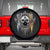 Scottish Warrior Spare Tire Cover Vintage Skull Celtic Cross Scottish Lion Rampant Flag