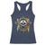 Scottish Warrior Racerback Tank Top Vintage Skull Celtic Cross Scottish Lion Rampant Flag