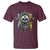 Scottish Warrior T Shirt Vintage Skull Celtic Cross Scottish Lion Rampant Flag