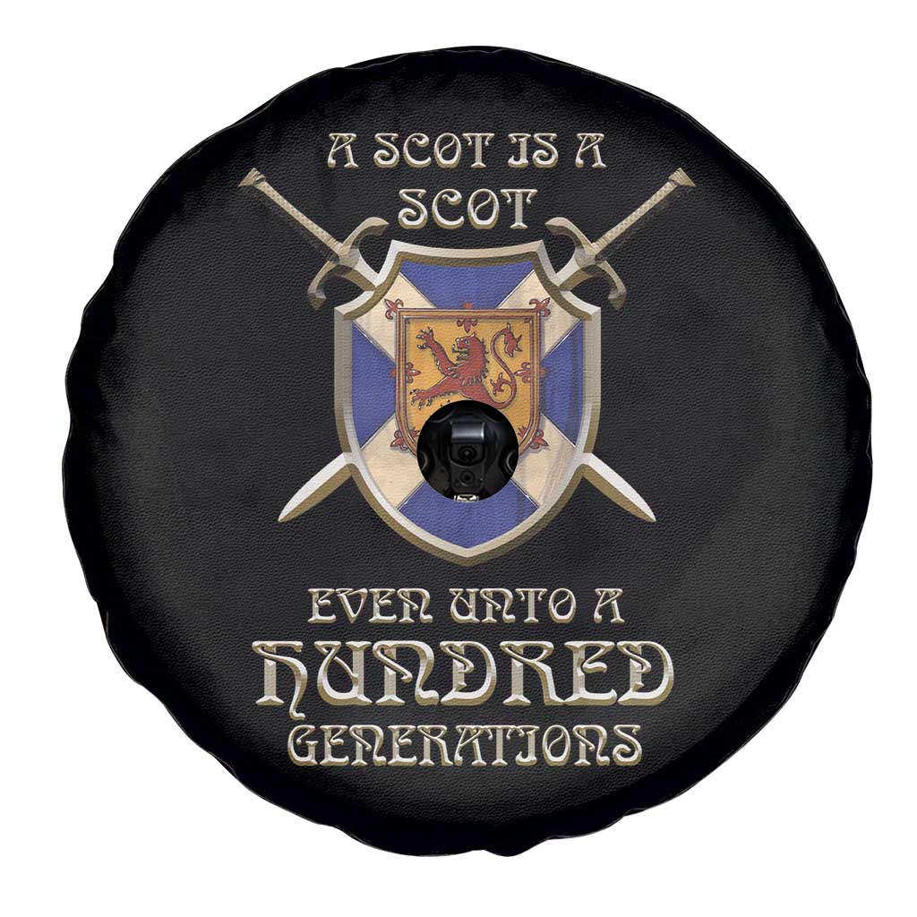A Scot Is A Scot Even Unto A Hundred Generation Spare Tire Cover Scottish Pride