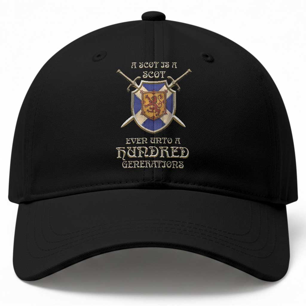 A Scot Is A Scot Even Unto A Hundred Generation Baseball Cap Scottish Pride