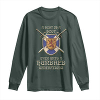 A Scot Is A Scot Even Unto A Hundred Generation Long Sleeve Shirt Scottish Pride