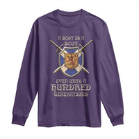A Scot Is A Scot Even Unto A Hundred Generation Long Sleeve Shirt Scottish Pride