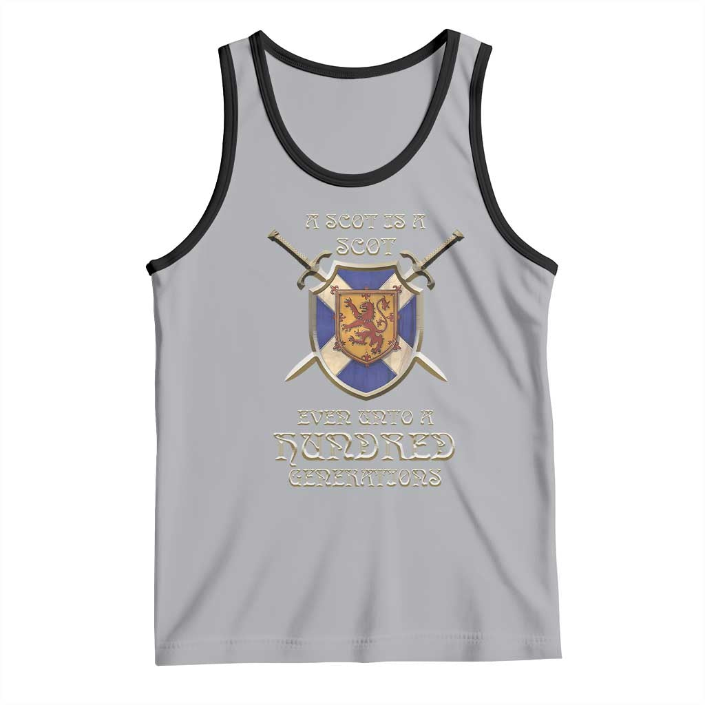 A Scot Is A Scot Even Unto A Hundred Generation Tank Top Scottish Pride