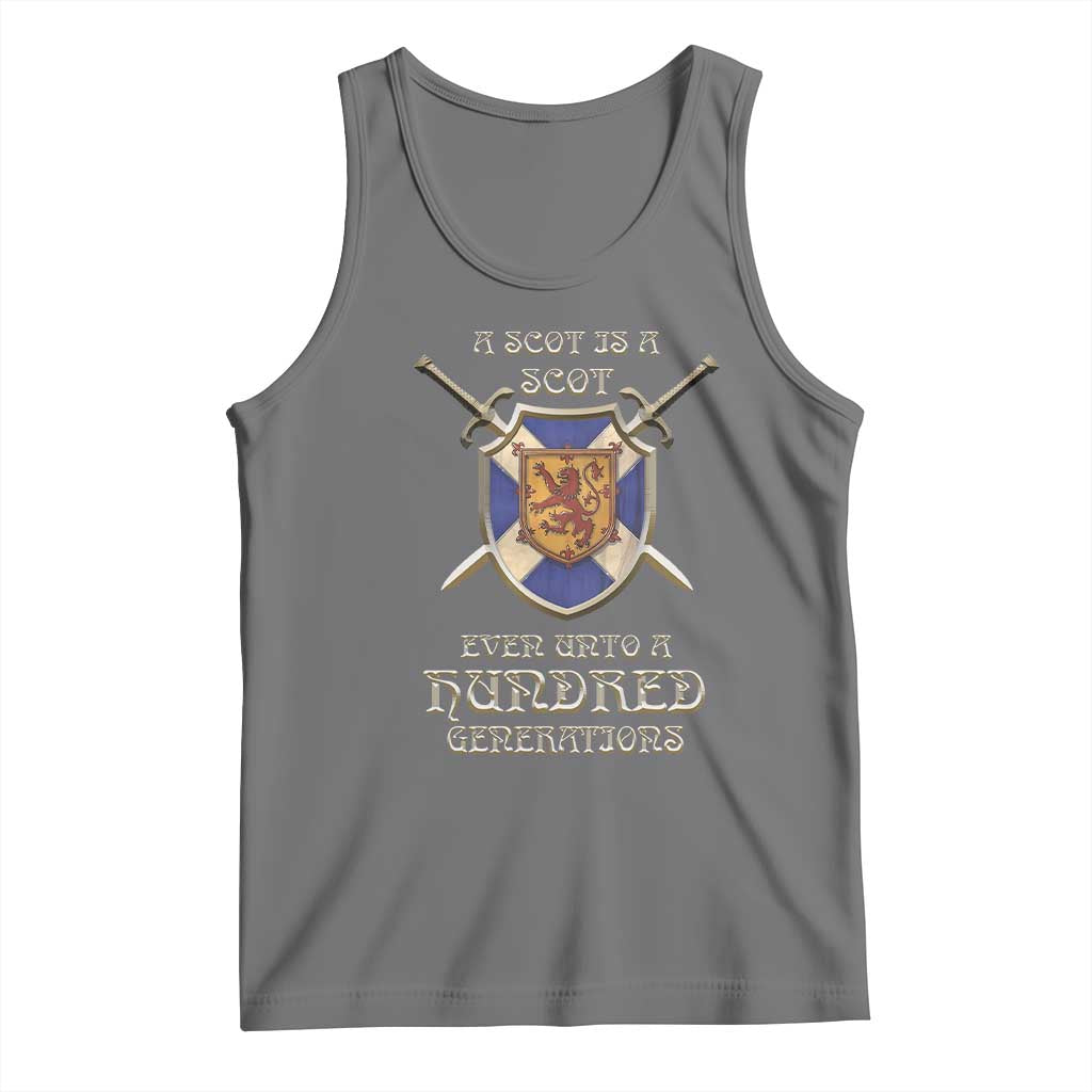 A Scot Is A Scot Even Unto A Hundred Generation Tank Top Scottish Pride