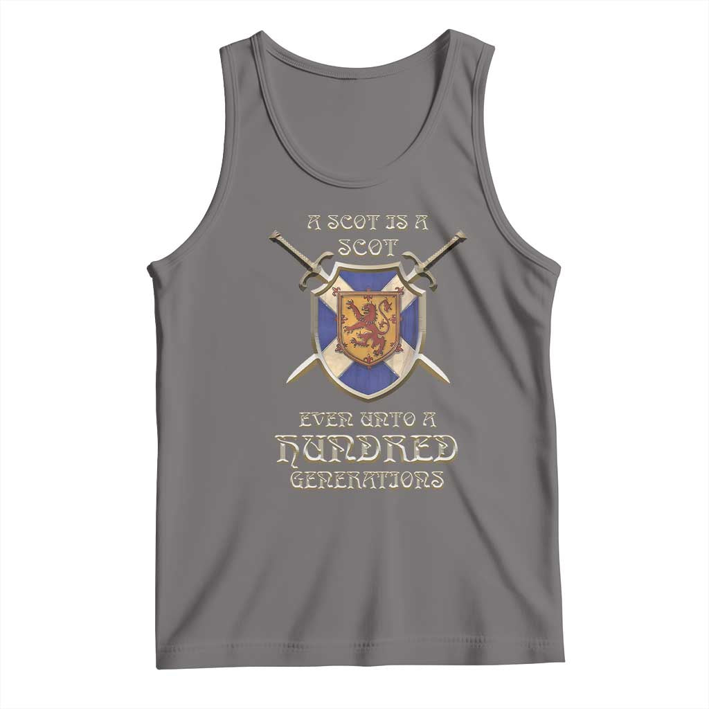 A Scot Is A Scot Even Unto A Hundred Generation Tank Top Scottish Pride