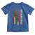 Dope Black Dad Toddler T Shirt Vintage American Flag Fist Bump