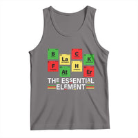 Black Father The Essential Element Tank Top Father's Day Juneteenth Chemistry Periodic Table