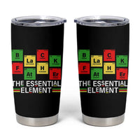 Black Father The Essential Element Tumbler Cup Father's Day Juneteenth Chemistry Periodic Table
