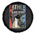African American Black Father Spare Tire Cover Fathers Day Juneteenth