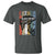 African American Black Father T Shirt Fathers Day Juneteenth