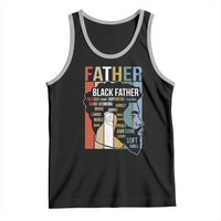 African American Black Father Tank Top Fathers Day Juneteenth
