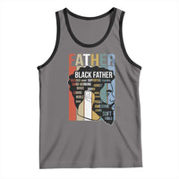 African American Black Father Tank Top Fathers Day Juneteenth