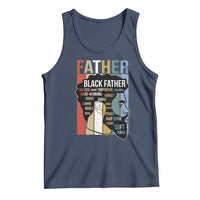African American Black Father Tank Top Fathers Day Juneteenth