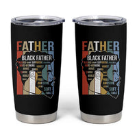 African American Black Father Tumbler Cup Fathers Day Juneteenth