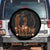 Funny African American Cowgirl Yeehaw Bitches Spare Tire Cover