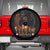 Funny African American Cowgirl Yeehaw Bitches Spare Tire Cover