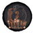 Funny African American Cowgirl Yeehaw Bitches Spare Tire Cover
