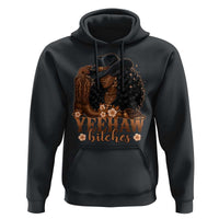 Funny African American Cowgirl Yeehaw Bitches Hoodie