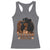 Funny African American Cowgirl Yeehaw Bitches Racerback Tank Top