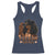 Funny African American Cowgirl Yeehaw Bitches Racerback Tank Top