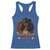 Funny African American Cowgirl Yeehaw Bitches Racerback Tank Top
