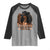 Funny African American Cowgirl Yeehaw Bitches Raglan Shirt
