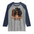 Funny African American Cowgirl Yeehaw Bitches Raglan Shirt
