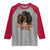 Funny African American Cowgirl Yeehaw Bitches Raglan Shirt