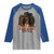 Funny African American Cowgirl Yeehaw Bitches Raglan Shirt