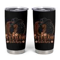 Funny African American Cowgirl Yeehaw Bitches Tumbler Cup