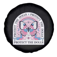 Protect The Dolls Spare Tire Cover Trans Women Pride Month Butterfly