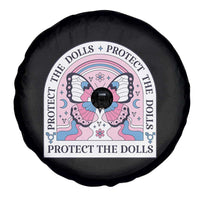 Protect The Dolls Spare Tire Cover Trans Women Pride Month Butterfly