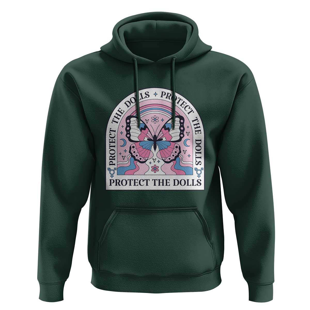 Protect The Dolls Hoodie Trans Women Pride Month Butterfly