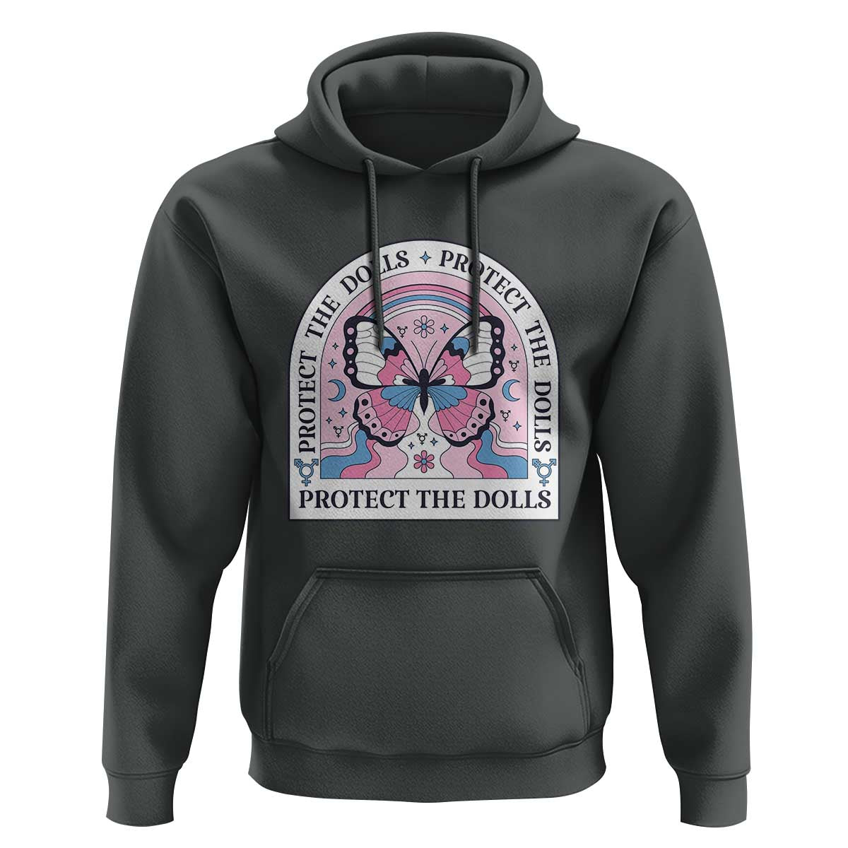 Protect The Dolls Hoodie Trans Women Pride Month Butterfly