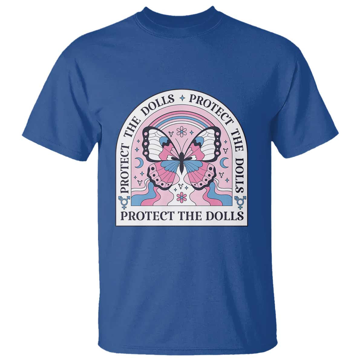 Protect The Dolls T Shirt Trans Women Pride Month Butterfly