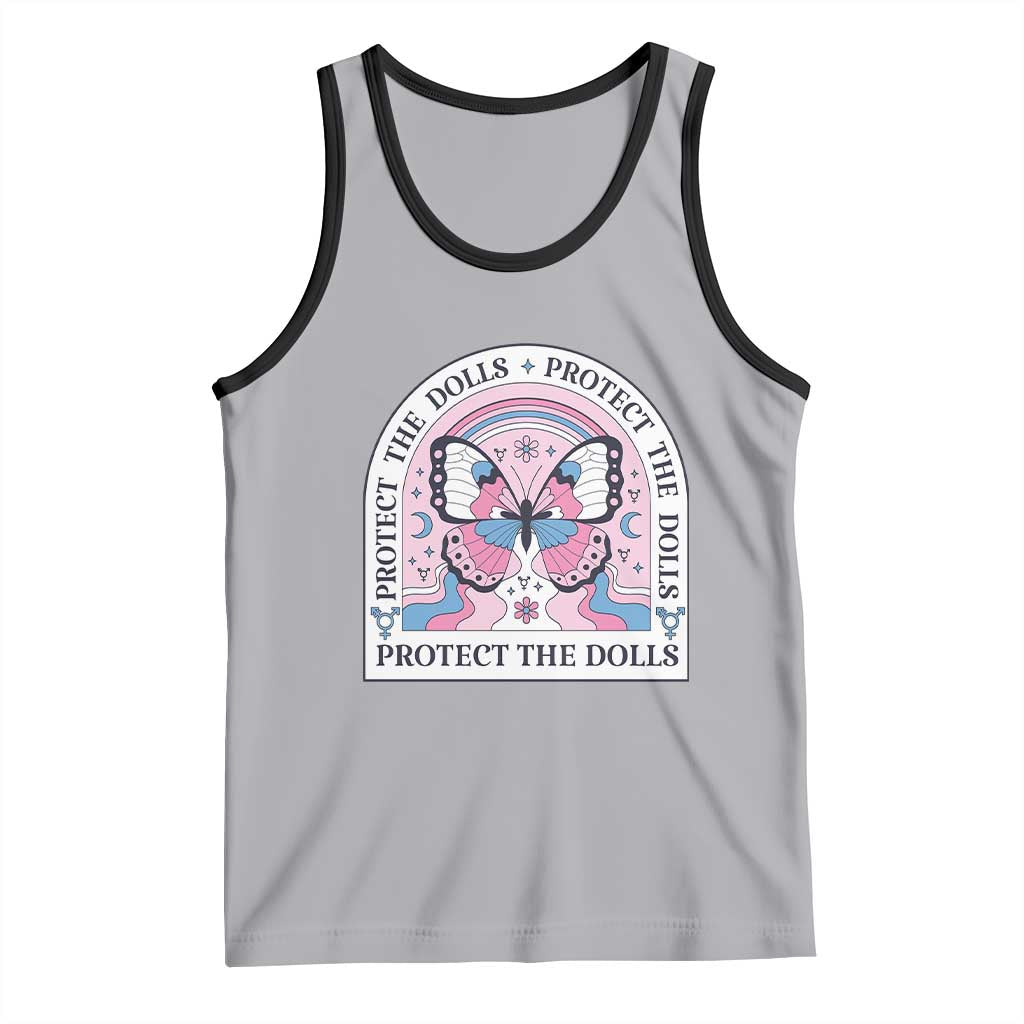 Protect The Dolls Tank Top Trans Women Pride Month Butterfly