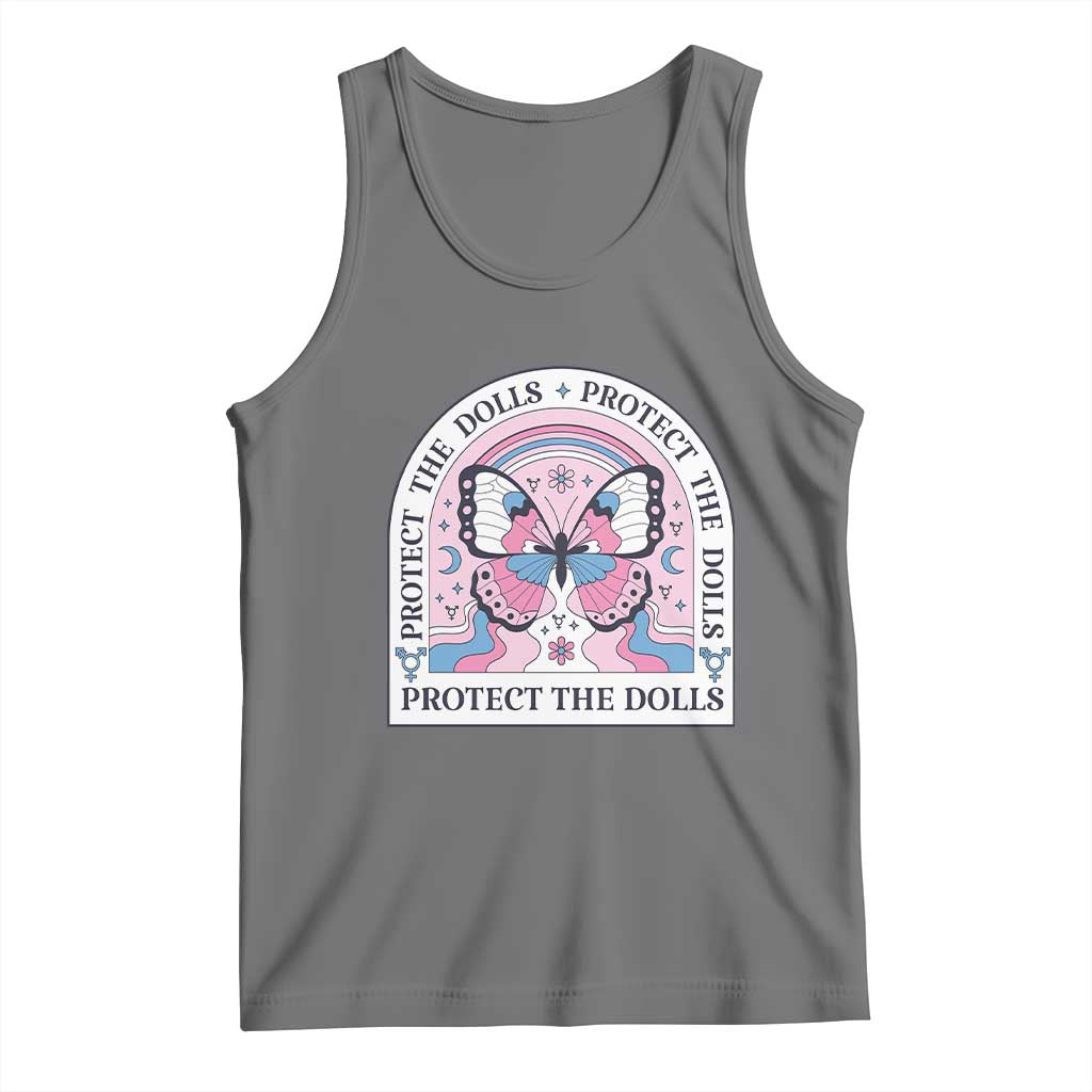 Protect The Dolls Tank Top Trans Women Pride Month Butterfly