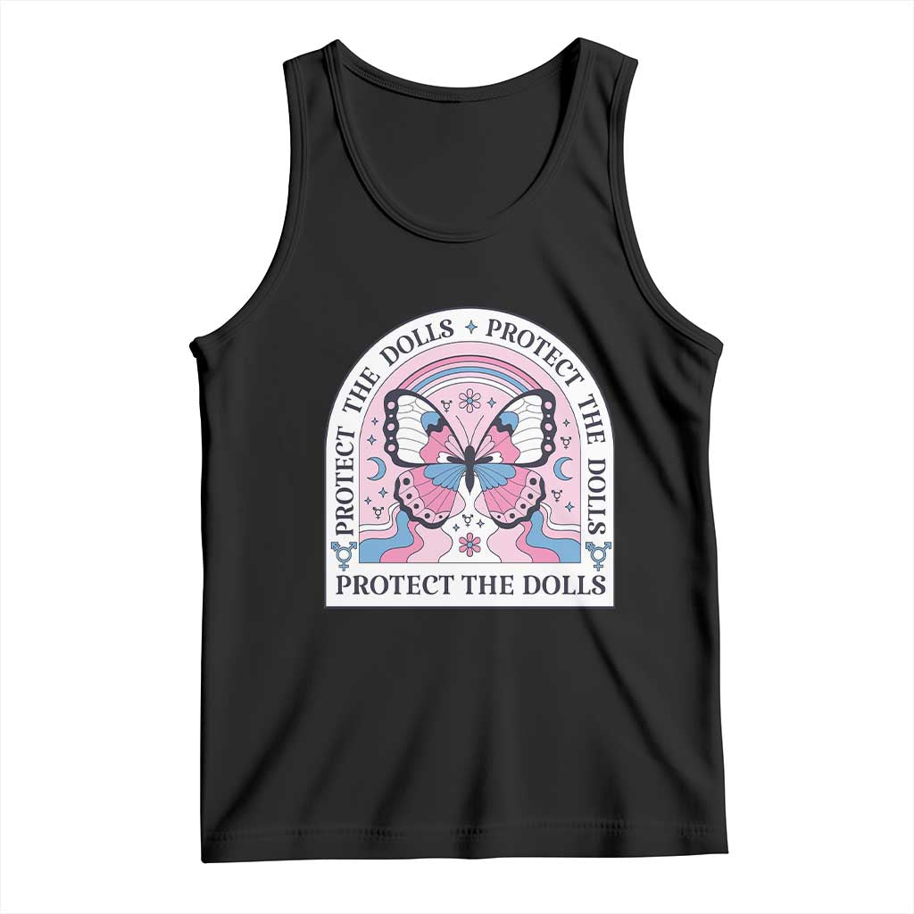 Protect The Dolls Tank Top Trans Women Pride Month Butterfly