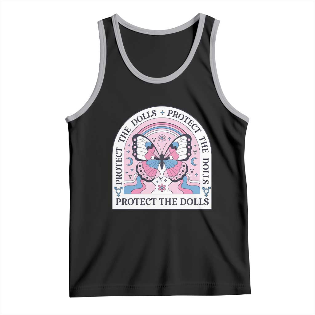 Protect The Dolls Tank Top Trans Women Pride Month Butterfly