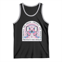 Protect The Dolls Tank Top Trans Women Pride Month Butterfly