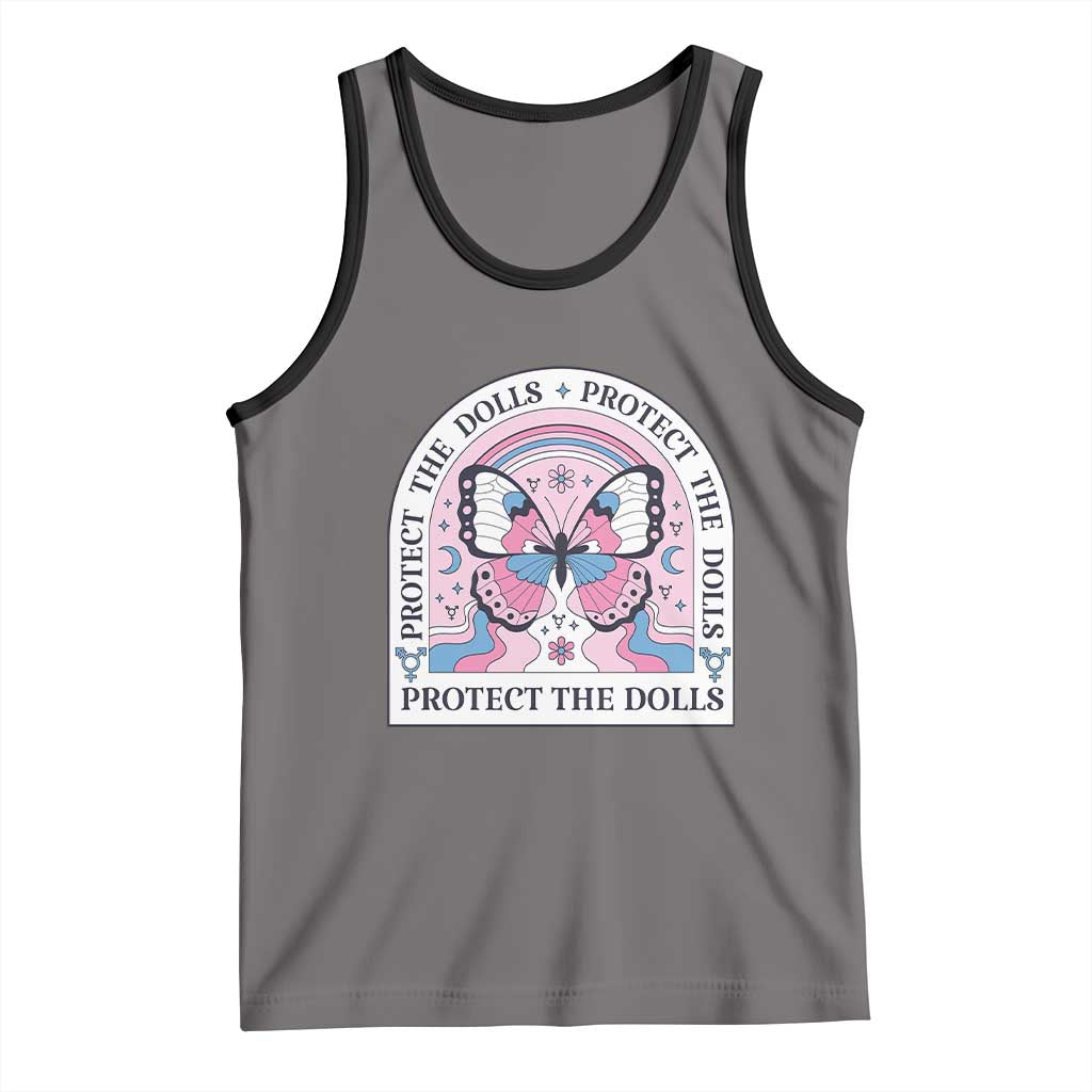 Protect The Dolls Tank Top Trans Women Pride Month Butterfly