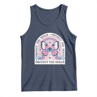Protect The Dolls Tank Top Trans Women Pride Month Butterfly