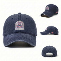Protect The Dolls Washed Cotton Baseball Cap Trans Women Pride Month Butterfly