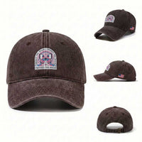 Protect The Dolls Washed Cotton Baseball Cap Trans Women Pride Month Butterfly