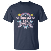 Protect The Dolls T Shirt Trans Women Pride Month Retro Groove Butterfly
