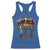 Black African American Cowgirl Baby Western Country Texas Racerback Tank Top