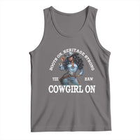 Boots On Heritage Strong Cowgirl On Tank Top African American Black Cowgirl
