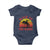 African American Black Cowboy Baby Onesie Black On The Range Rodeo